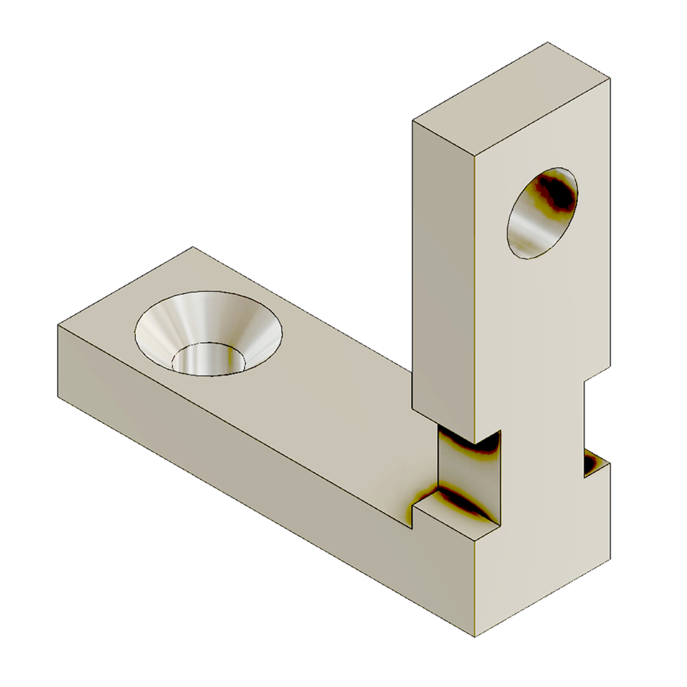 41-001-0 MODULAR SOLUTIONS PROFILE FASTENER<br>HIDDEN PROFILE CONNECTOR M